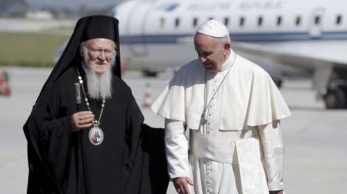 Το μήνυμα Βαρθολομαίου για την κοινή επίσκεψη στη Λέσβο με τον Πάπα