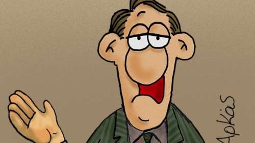 Αυτό είναι το νέο σκίτσο του Αρκά για την «πολιτική διαπραγμάτευση»