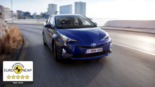 Κορυφαία βαθμολογία για το Prius στις δοκιμές πρόσκρουσης