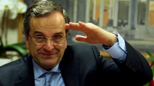 Δηκτικό σχόλιο Σαμαρά κατά Τσίπρα για την...απογείωση &amp; τα φρένα