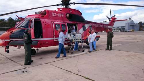 «Ελικοπτεράδες» Πυροσβεστικής: Οταν δεν σβήνουν φωτιές, σώζουν ζωές