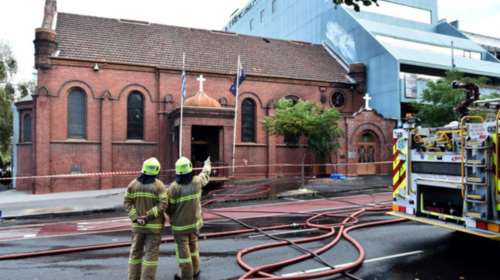 Φωτιά σε ορθόδοξη εκκλησία στην Αυστραλία