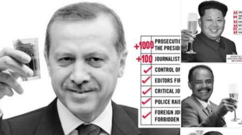 Η απίστευτη καμπάνια των Ρεπόρτερ χωρίς Σύνορα για την ημέρα ελευθεροτυπίας