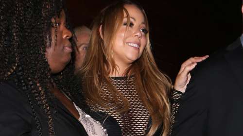 Εντυπωσιακά...τρεκλίζουσα η Μ.Κάρεϊ μετά από έξοδο