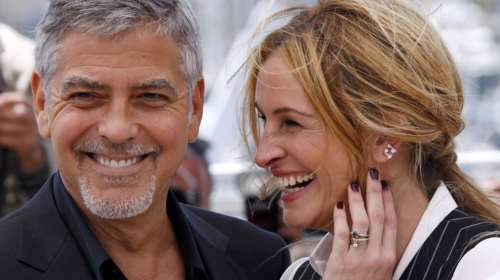 Τζορτζ Κλούνεϊ - Τζούλια Ρόμπερτς: Το Χόλιγουντ κάνει «απόβαση» στις Κάννες