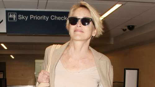 Η επική εμφάνιση της Σάρον Στόουν και η λεπτομέρεια που άναψε φωτιές