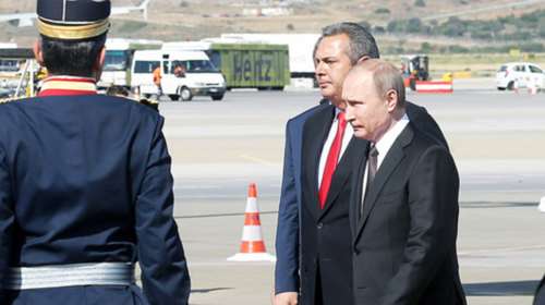 Πατρίς-Θρησκεία-Πούτιν ...πακέτο σε tweet του Καμμένου