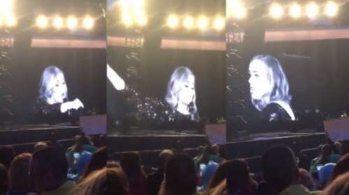 Η Αντέλ σε θαυμάστριά της: Σταμάτα να με τραβάς με την κάμερα, είμαι εδώ