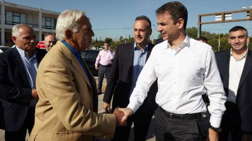 Αμεση εκκένωση του Ελληνικού ζήτησε ο Μητσοτάκης