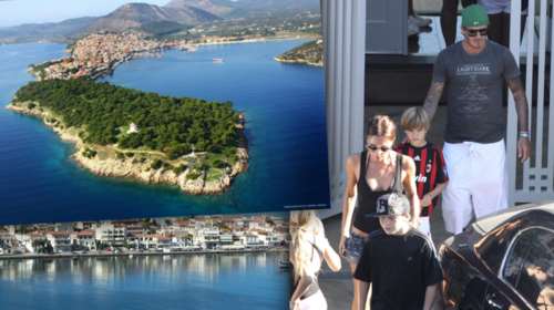 Σε ποιο μέρος της Ελλάδας κάνουν διακοπές οι Μπέκαμ;