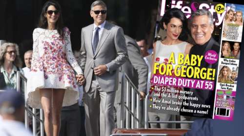 Η Αμάλ έγκυος στο μωρό του Τζορτζ Κλούνεϊ