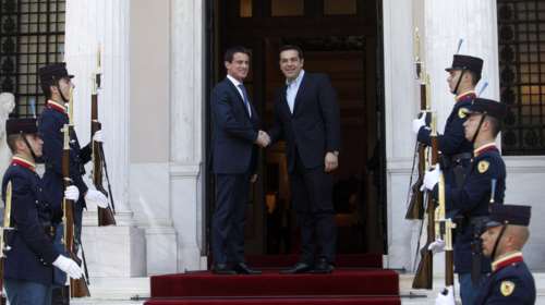 Μάνουελ Βαλς σε Αλέξη Τσίπρα: Να υπολογίζετε σε εμάς