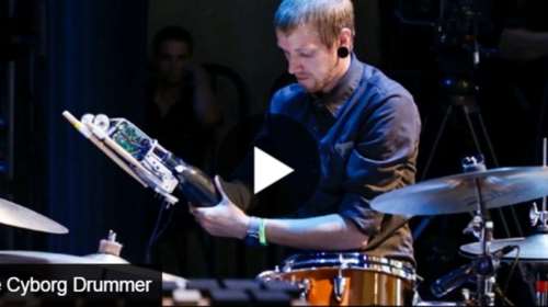 H ιστορια του πρώτου cyborg drummer στον κόσμο-βίντεο