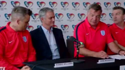 Ποιος ...τάπωσε τον Μουρίνιο σε συνέντευξη τύπου;- VIDEO