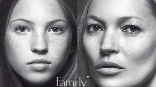 H Κέιτ Μος και η 13χρονη κόρη της φωτογραφίζονται για τη Vogue