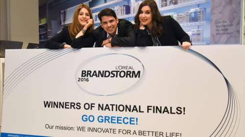 Η Ελλάδα στον Παγκόσμιο Φοιτητικό Διαγωνισμό  L’Oreal Brandstorm