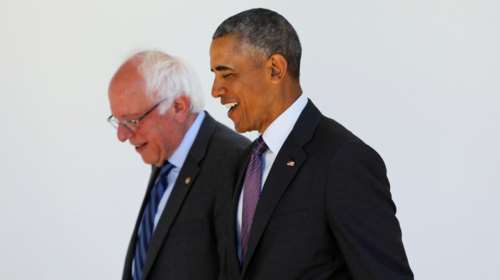 Σάντερς προς Ομπάμα: Δεν παραιτούμαι, αλλά θα συναντηθώ με τη Χίλαρι