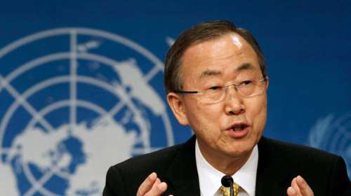 Στη Λέσβο στις 18 Ιουνίου ο Μπαν Κι Μουν