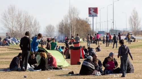 Επιχείρηση για την εκκένωση καταυλισμών στο Πολύκαστρο
