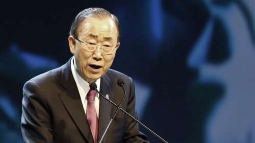 Μήνυμα Μπαν Κι Μουν λίγες ώρες πριν έρθει στην Ελλάδα