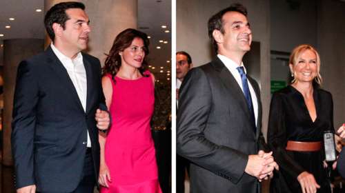 Μπέτυ και Μαρέβα έλαμψαν στο μουσείο της Ακρόπολης