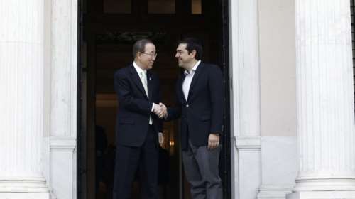 Τσίπρας στο γγ του ΟΗΕ: Δίνουμε μάχη να διατηρηθεί η συμφωνία με  Τουρκία