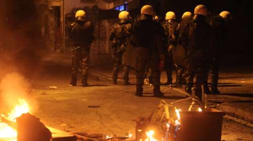 Δίωρο κλεφτοπόλεμος αναρχικών - αστυνομικών στην Πατησίων