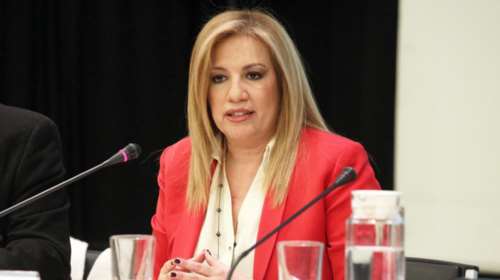 Γεννηματά: Πυροτέχνημα Τσίπρα η αλλαγή του εκλογικού νόμου