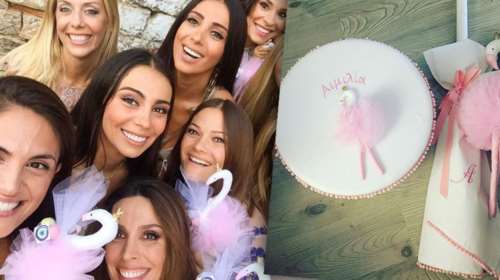 Βασίλης Σπανούλης - Ολυμπία Χοψονίδου βάπτισαν την κόρη τους [Εικόνες]