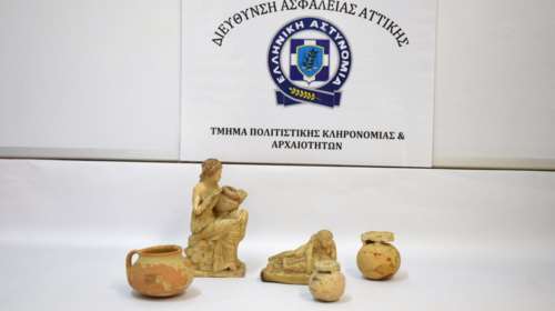 Συνελήφθη 79χρονος για παράνομη κατοχή αρχαίων