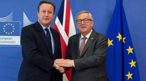 Κόπηκαν τα χαμόγελα Γιούνκερ και Κάμερον στις φωτογραφίες