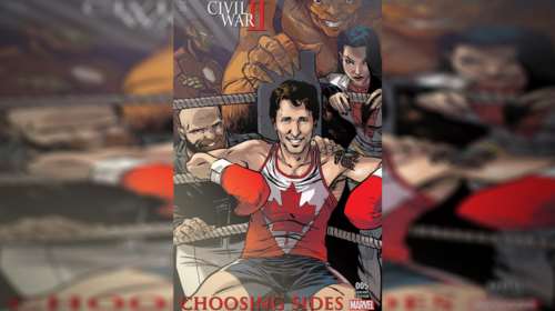 Όταν ο Τριντό έγινε σουπερ-ήρωας σε κόμικ της Marvel