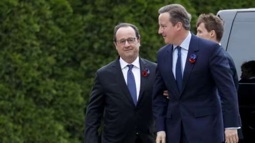 Μέγιστη απρέπεια Ολάντ στους Βρετανούς κατά την επέτειο της μάχης του Σομ