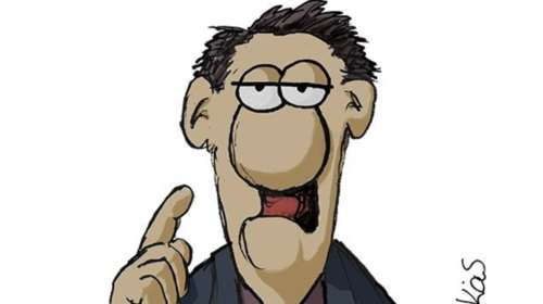 Νέο καυστικό σκίτσο του Αρκά για το δημοψήφισμα