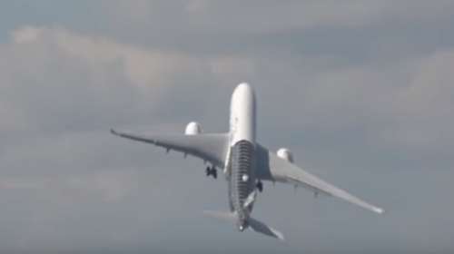 Η «τρομακτική» απογείωση ενός Airbus A350