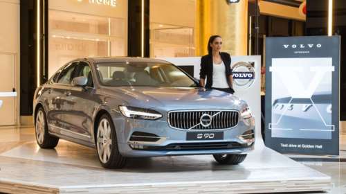 Δείτε από κοντά το απίθανο Volvo S90 στο Golden Hall
