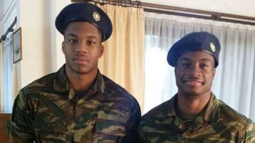 Παρουσιάστηκαν στον Αυλώνα  τα αδέρφια Αντετοκούνμπο