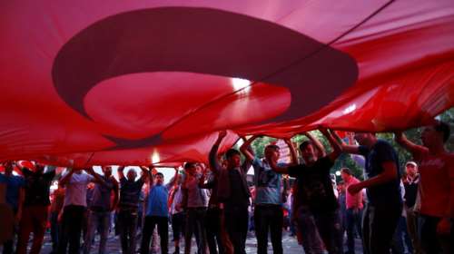 Εκδηλώσεις «λατρείας» για τον Ερντογάν σε Πόλη &amp; Αγκυρα