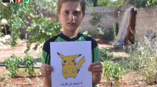 Τα Pokemon και η κραυγή των παιδιών της Συρίας: «Ελα να με σώσεις»