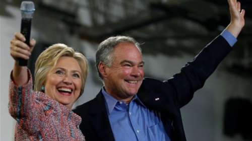 Ο Γερουσιαστής Κέιν υποψήφιος αντιπρόεδρος της Χίλαρι