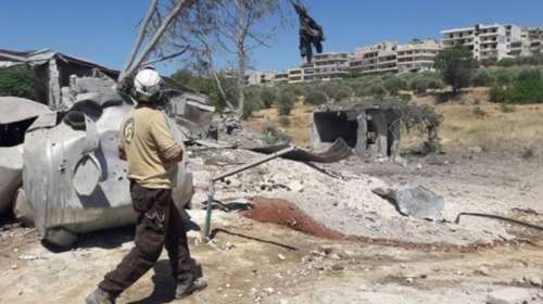 Βομβαρδίστηκε μαιευτήριο στην πόλη Ιντλίμπ της Συρίας