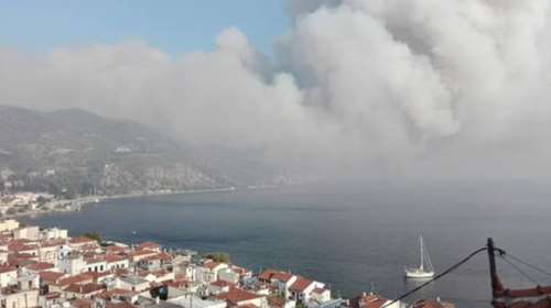 Στάχτη 20.000 στρέμματα, υπό έλεγχο η φωτιά στην Εύβοια