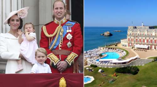 Διακοπές σε μυθικό ξενοδοχείο για Κέιτ-Γουίλιαμ, ήταν παλάτι του Ναπολέοντα