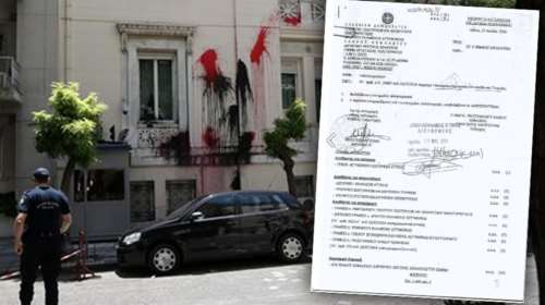 Νέο απόρρητο έγγραφο έγινε «φέιγ βολάν» από τον Ρουβίκωνα