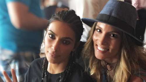 Κοινή εμφάνιση-έκπληξη Αθηνάς Οικονομάκου-Kim Kardashian