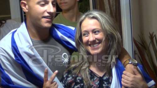 Ξέφρενοι πανηγυρισμοί στο σπίτι της &quot;χρυσής&quot; Αννας