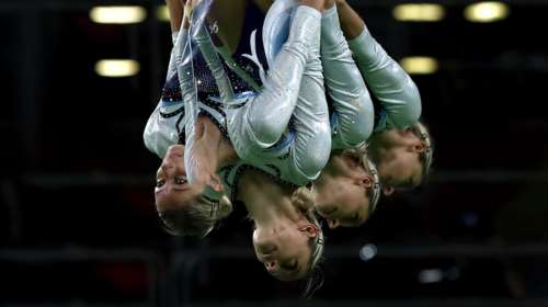 H εκπληκτική δεξιότητα κορυφαίας αθλήτριας στο τραμπολίνο