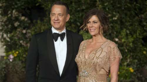 Η εκπληκτική φωτο της Ρίτα Γουίλσον με τον Τομ Χανκς σε ελληνικό φόντο