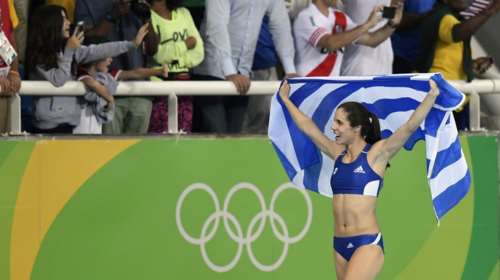 Η μαγική στιγμή που η Στεφανίδη συνειδητοποιεί ότι πήρε το χρυσό-βίντεο