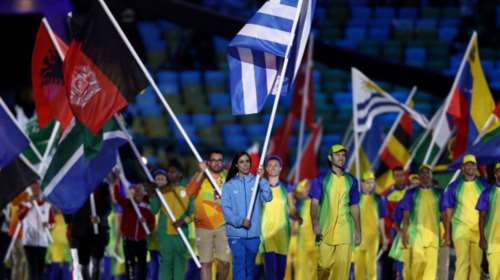 Πρώτη στο Μαρακανά η Στεφανίδη με την ελληνική σημαία